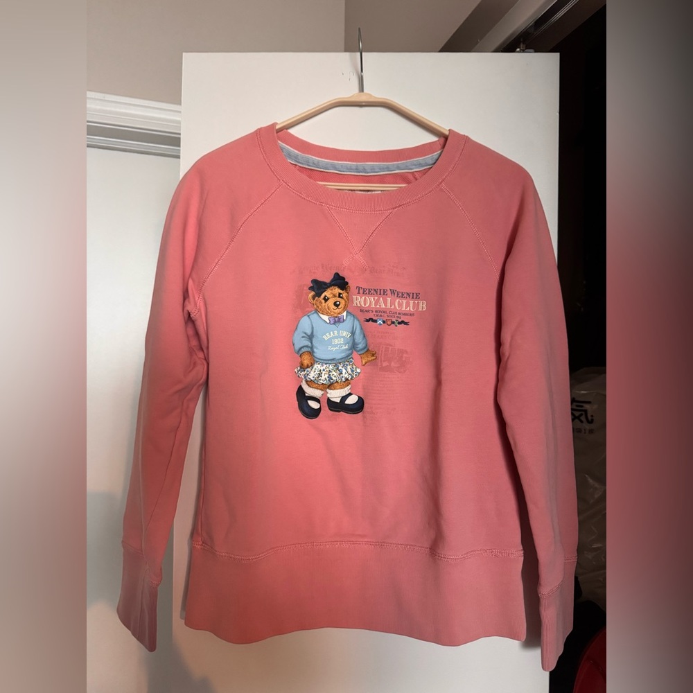 Pink Teddy Bear Sweatshirt